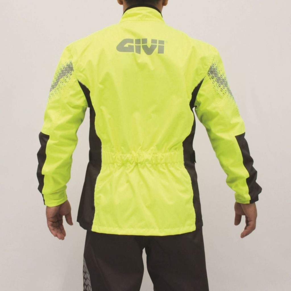 Áo Mưa Bộ Givi Chính Hãng PRS04 Phản Quang Cho Nam Đi Phượt Chrunix