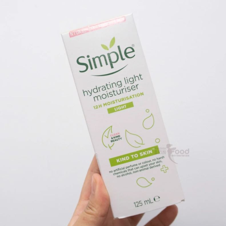 Kem Dưỡng Da Ẩm Mịn Simple Hydrating Light Moisturiser 125ml