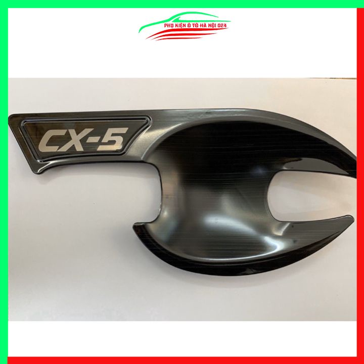 Ốp tay hõm Mazda CX5, CX-5 2018-2023 vân titan chống trầy bảo vệ cửa xe ô tô