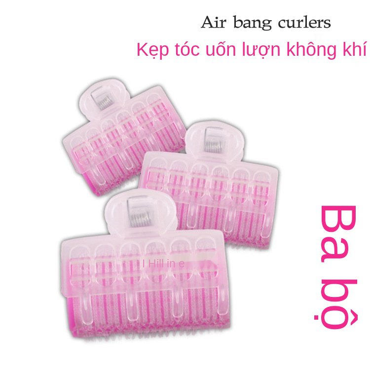 [Hàng mới về] Lô uốn tóc mái tự dính bằng nhựa kiểu ma thuật tiện dụng