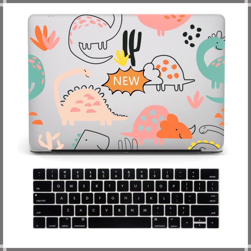 M2 Air13 A2681 Rainbow Pattern For Macbook case 2021 Pro14：A2442Air Pro Retina 11 12 13 15 16" Protector case Cartoon Keyboard cover 2018 2019 2020