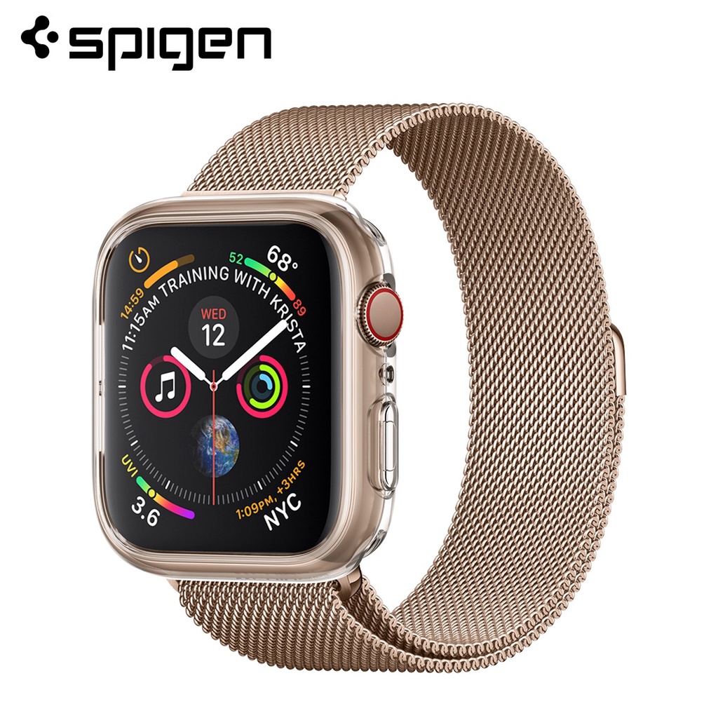 [Hàng Chính Hãng] Ốp Bảo Vệ Apple Watch Spigen Liquid Crystal Series SE/6/5/4 (40mm | 44mm)