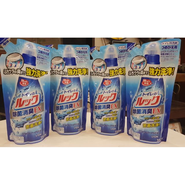 Nước tẩy Lion Toilet Look Refill 350ml NHẬT BẢN