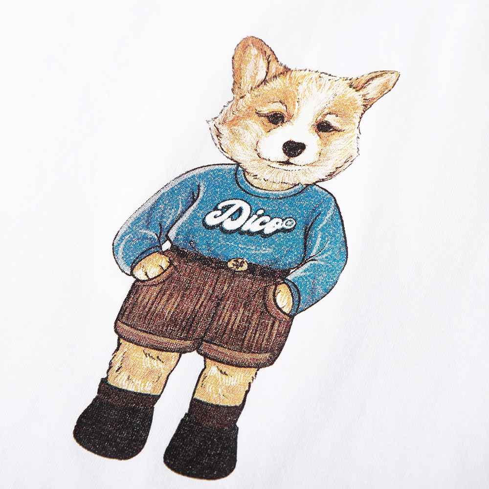 DirtyCoins Áo thun Puppies Hangouts T-shirt - White