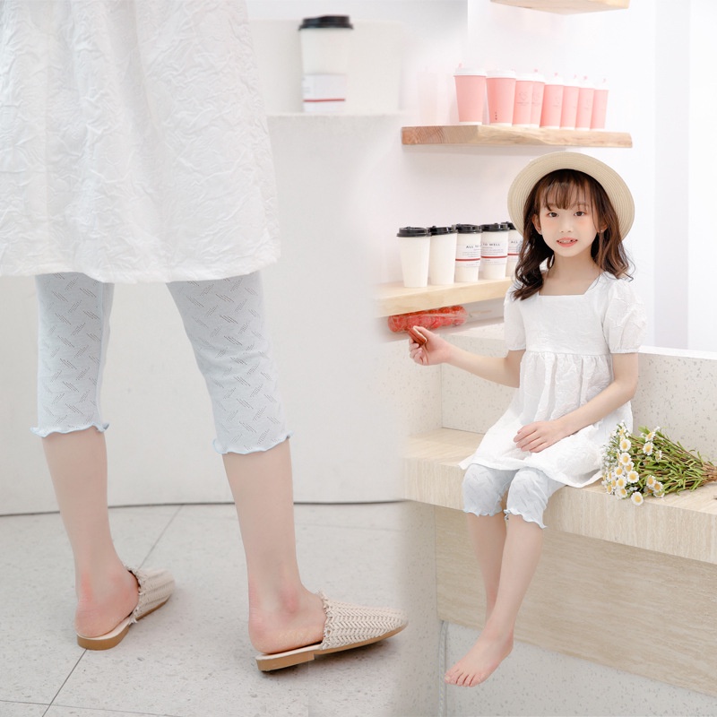 quần legging cho bé gái Thời Trang Cho Bé Gái 3-12 Tuổi