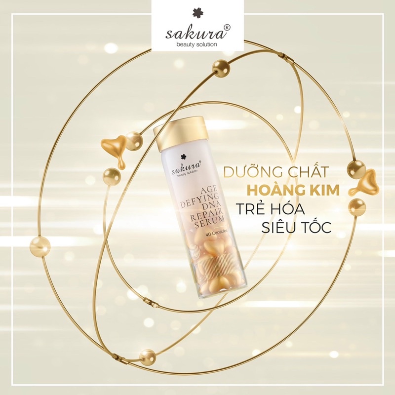 Serum Chống Lão Hóa, Phục Hồi Da Sakura Age Defying DNA Repair Serum