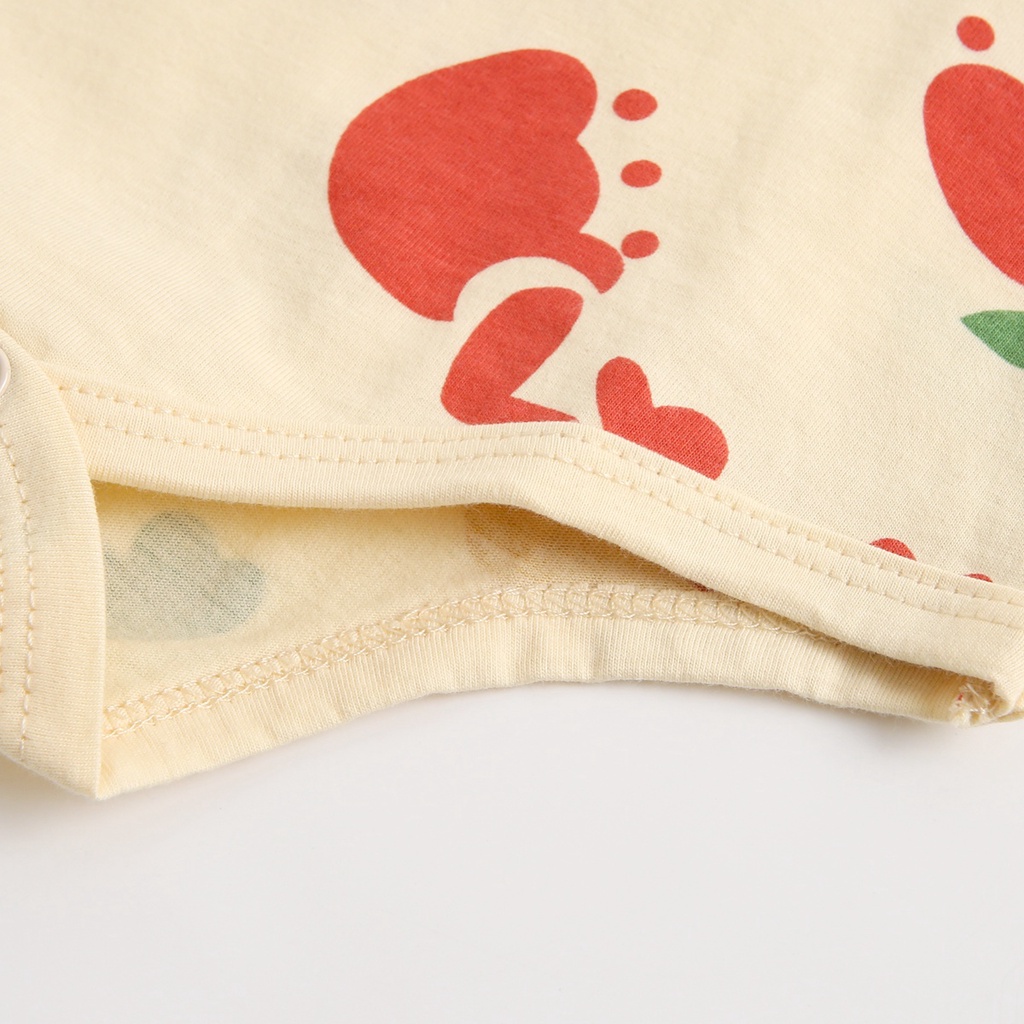 Áo liền quần SANLUTOZ từ cotton họa tiết tùy chọn mùa hè dễ thương cho bé