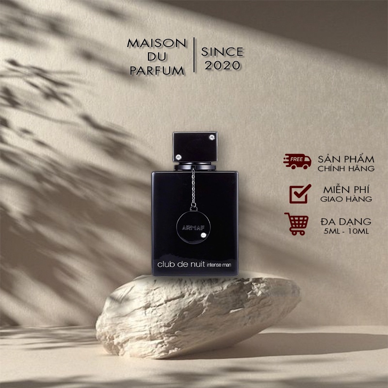 ⚜️Nước hoa Club De Nuit Men Intense EDT • 10ml • Maison Du Parfum
