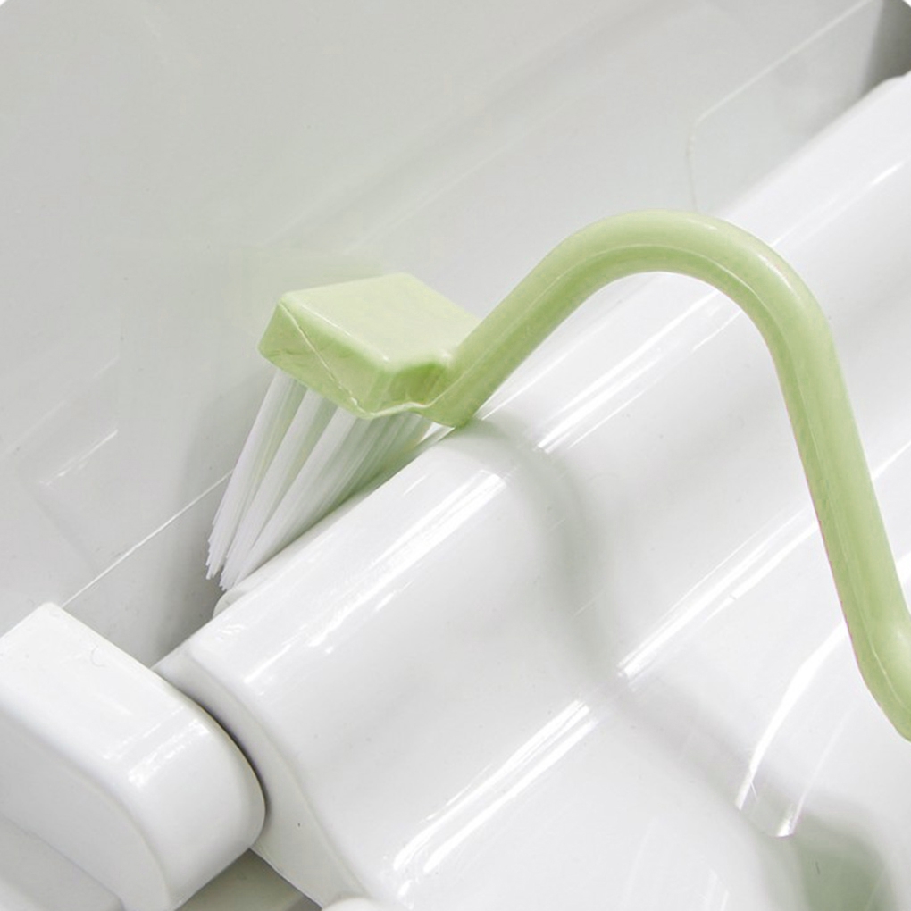 Bàn Chải Vệ Sinh Toilet Tay Cầm Dài Hình Chữ S Sử Dụng Tiện Lợi