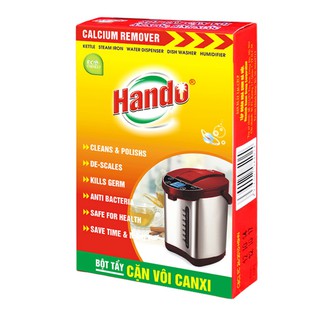 Tẩy cặn canxi cây nước, ấm đun nước, bình nóng lạnh 100g