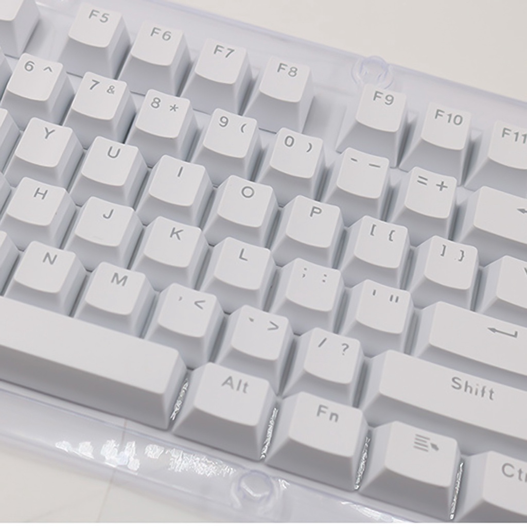 PO-Bằng Nhựa ABS Chống Trượt Có Đèn Nền Cho Máy Tính PC Set 104 Nút Bàn Phím Cơ