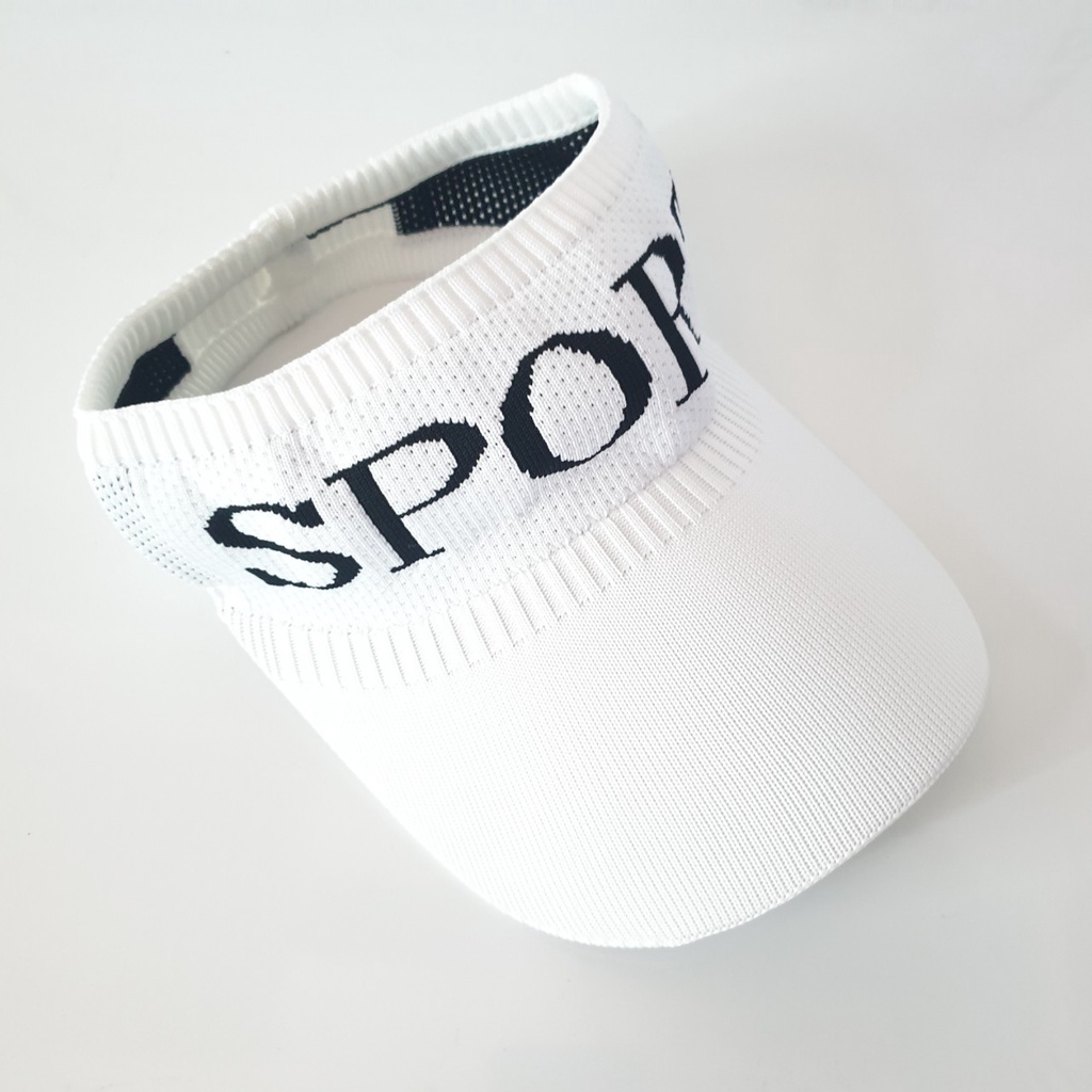 Mũ lưỡi trai hở đầu ,nón kết hở nóc dệt chữ Sport phong cách Hàn Quốc nổi bật đủ màu chuyên buôn