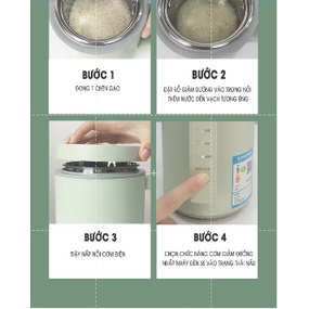 Nồi Cơm Điện Giảm Đường Mokkom Bảo Hành 12 Tháng