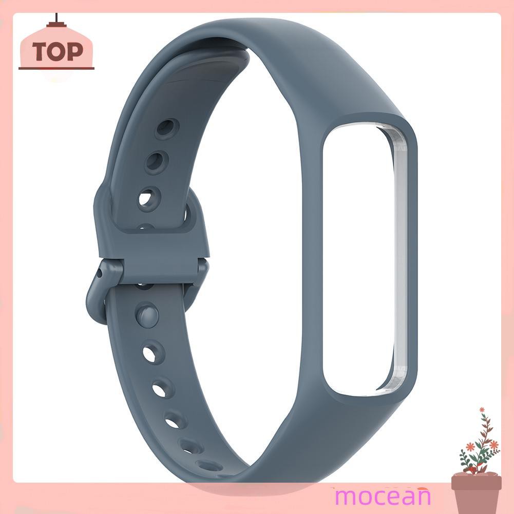 Bộ Dây Đeo Silicone + Khung Cho Đồng Hồ Thông Minh Samsung Galaxy Fit-E Sm-R375