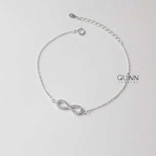 Lắc tay vô cực đính kín đá