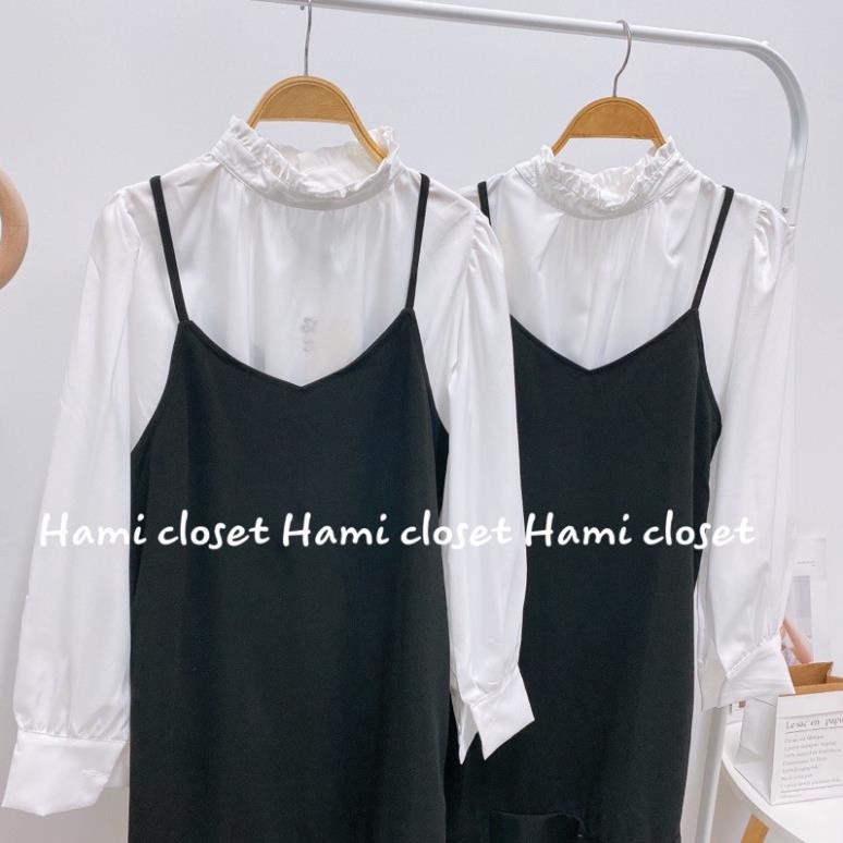 Váy yếm hai dây chân xoè đuôi cá hàng chất đẹp (váy rời ko kèm áo) Mã VY01 👗