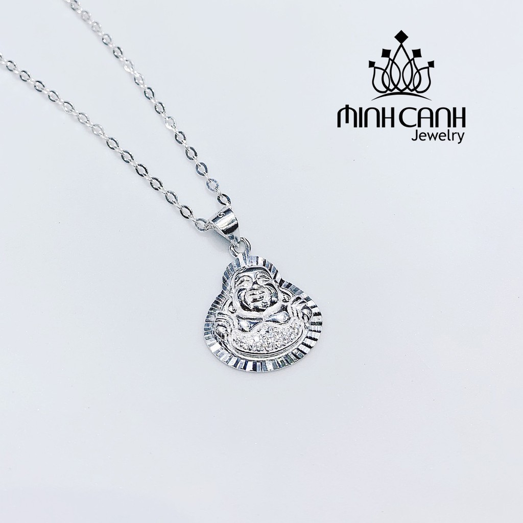 Dây Chuyền Bạc Mặt Phật Di Lạc Cho Bé Trai - Minh Canh Jewelry