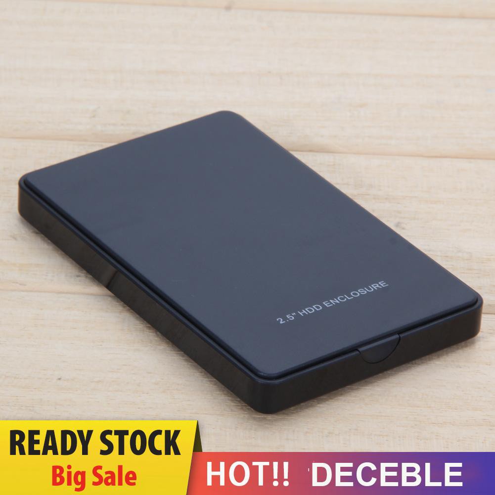 Hộp Đựng Ổ Cứng Ngoài 2.5in Usb 2.0 Sata Hd Ốp | BigBuy360 - bigbuy360.vn