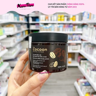 Tẩy da chết body cocoon cà phê đắk lắk 200ml