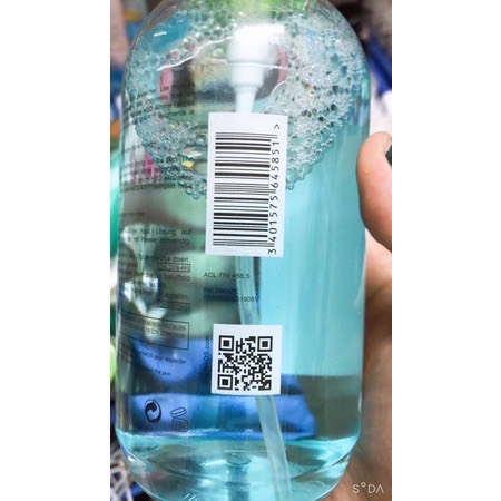 Nước tẩy trang không cồn Bioderma của Pháp chai 500ml