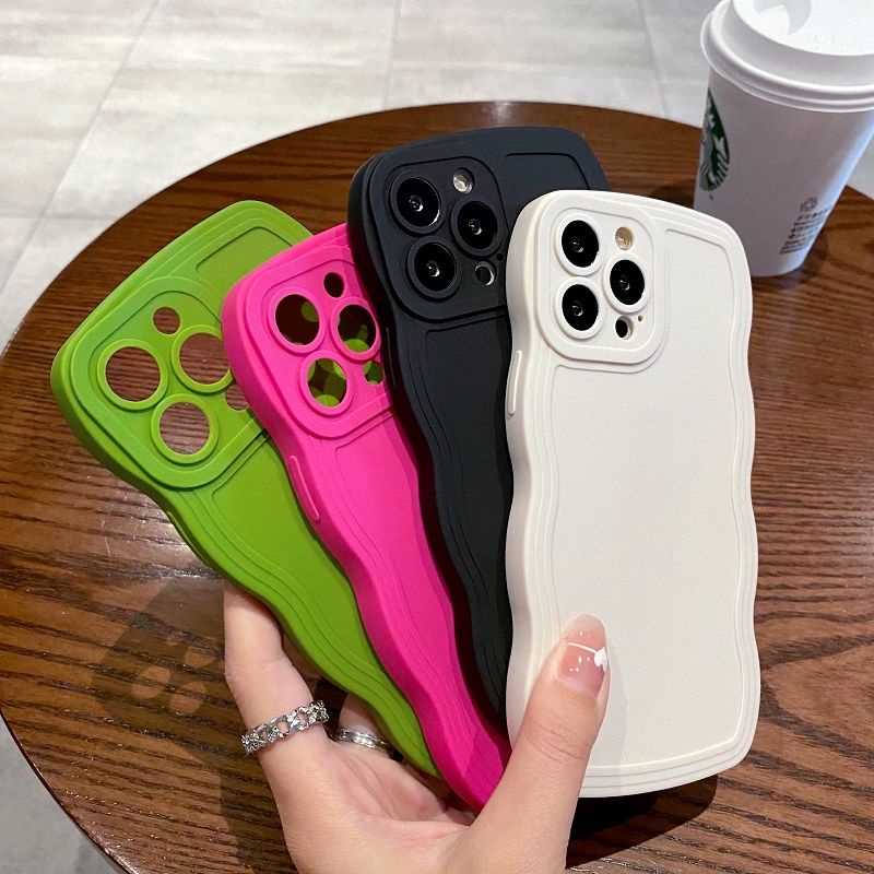 Ốp lưng iphone Ốp Điện Thoại Mềm Chống Sốc 4 Màu Tùy Chọn Cho iPhone 11 12 13 Pro Max 6 6Plus 7Plus 8Plus X XR XS Max
