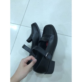 pass giày mary jane đen