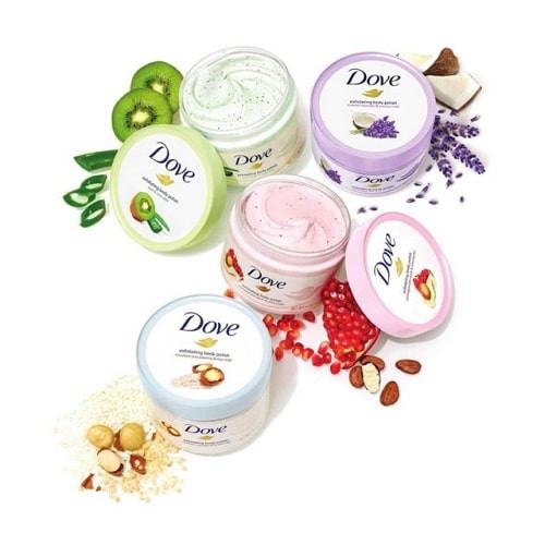 [ Hàng chính hãng ]Tẩy da chết body Dove - Kem Dove tẩy tế bào chết toàn thân Mỹ 298 gram - CooLab