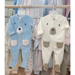 Body dài tay cho bé, body liền thân body lông cho bé hình thú dễ thương 4 - 14kg.