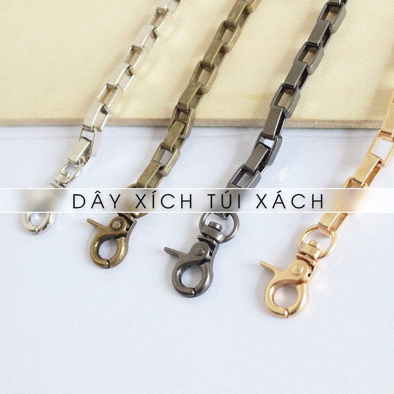 Dây Xích Cho Túi Xách Chuỗi Vuông Dài 7mm P1253