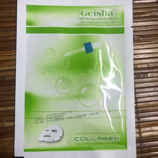Mặt nạ dưỡng da collagen Geisha ALYNA 28g