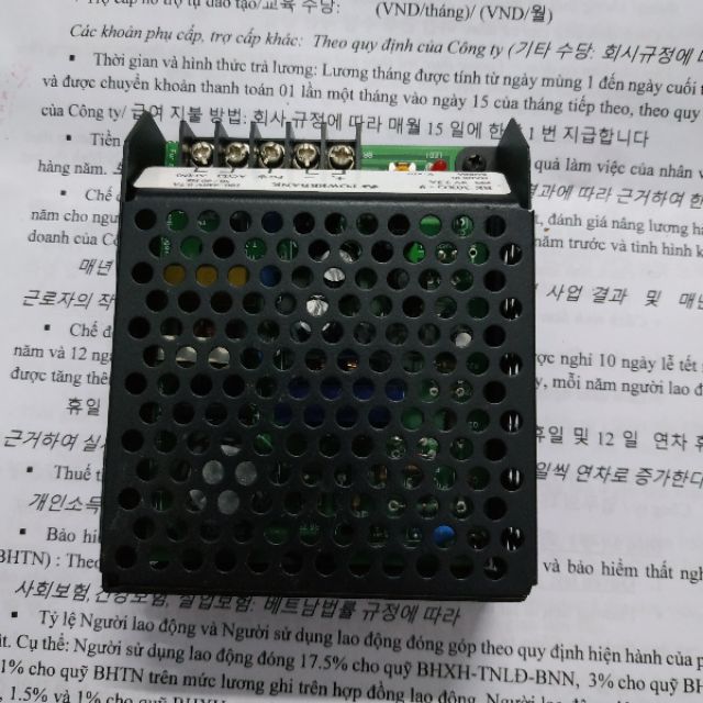 Nguồn tổ ong 9v - 3,3A  cũ