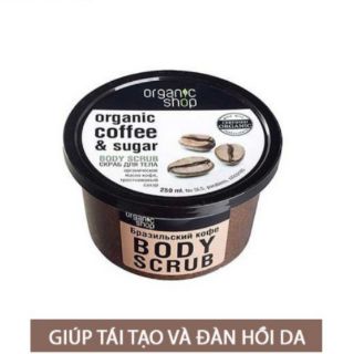 Tẩy tế bào chết Body ORGANIC
