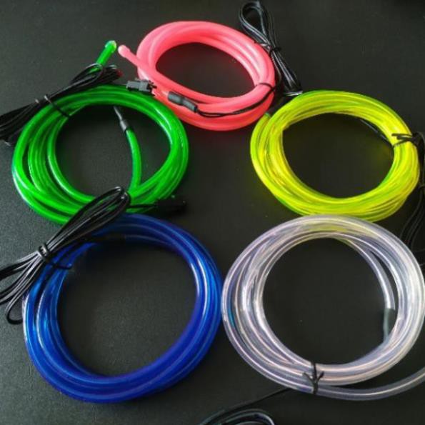 Dây đèn LED neon trang trí, sợi 1.5m, đường kính 5mm,  trang trí nhà cửa, party, phòng làm việc, giải trí