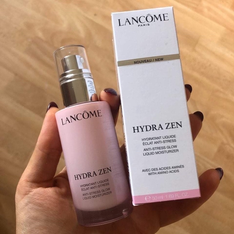 Kem Dưỡng Ẩm Lancome Cao Cấp - HydrazenAnti Stress Glow Liquid Moisturizer ( Cấp Nước cho làn da - Chống lão hoá )
