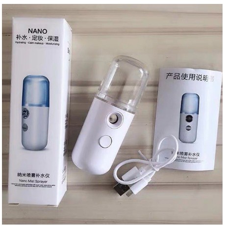 Máy phun sương xông hơi xịt khoáng NANO MINI cầm tay