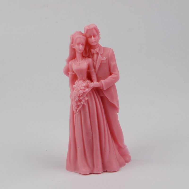 Khuôn silicon 4D Cô dâu chú rể