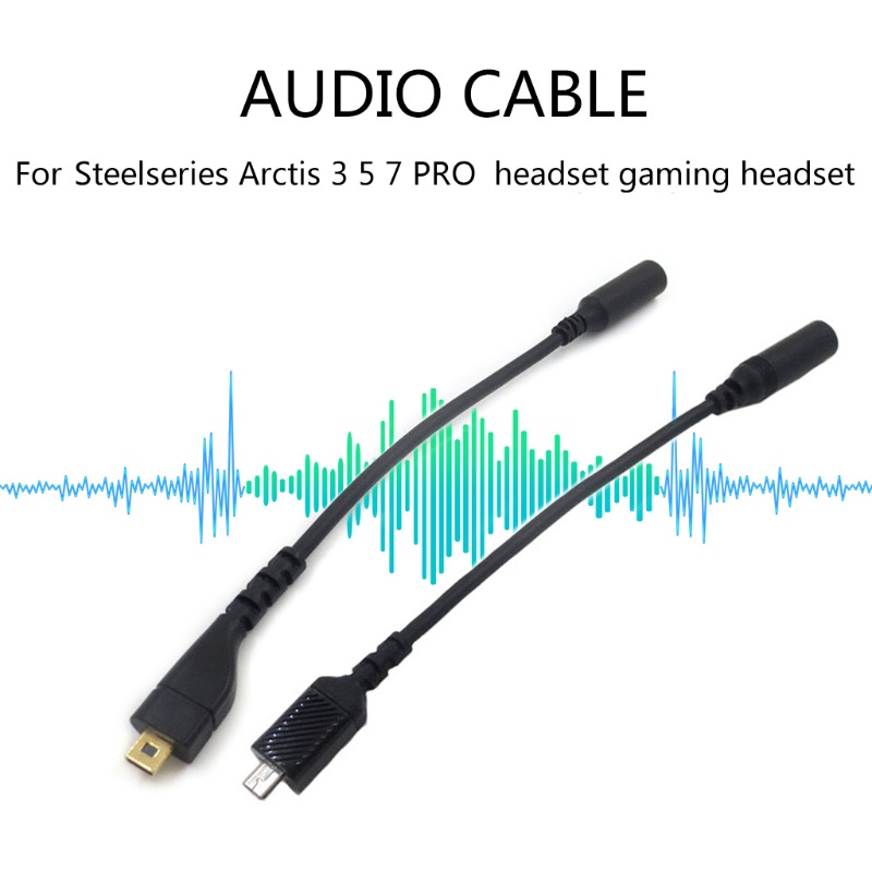 Dây cáp âm thanh cho tai nghe chơi game Steel Series Arctis 3 5 7 Pro