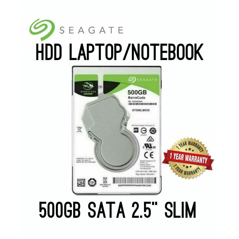 Ổ Cứng Di Động 500gb Hdd Seagate Sata 2.5 Inch