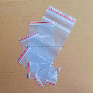 Túi zip chỉ đỏ loại dày 500gr