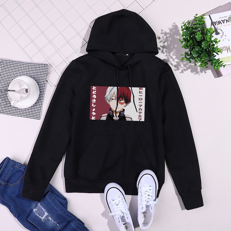 Áo Hoodie In Hình 3d Anime My Boku No Hero Academia