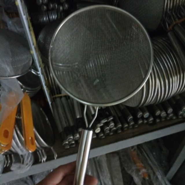 Lọc cua inox 2 lớp 16cm