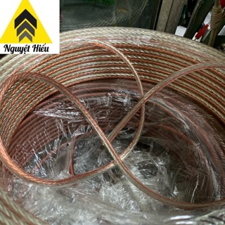 Set 20m dây loa tín hiệu âm thanh 2x0.75