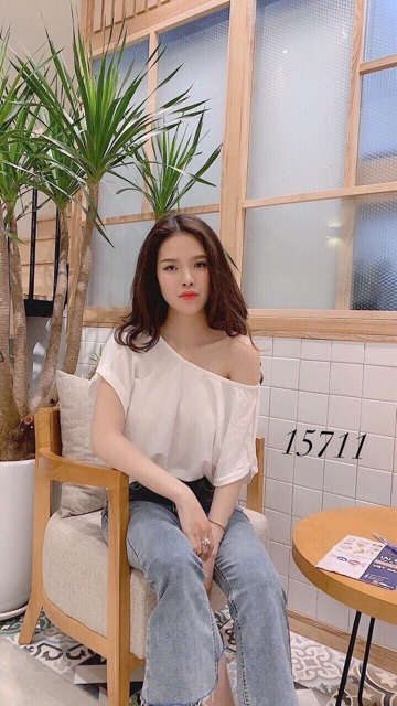 Áo kiểu buộc nơ (mặc được 2 kiểu như mẫu)