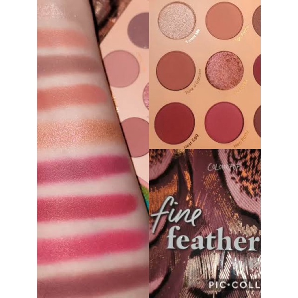 Bảng phấn mắt ColourPop Fine Feathered (Bill Mỹ - Có Sẵn)