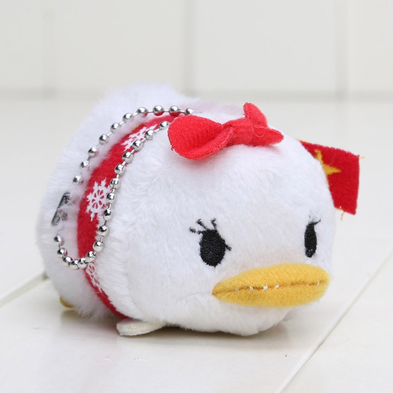 Búp bê nhồi bông mini 9cm hình nhân vật Tsum Tsum nhiều kiểu dáng đáng yêu