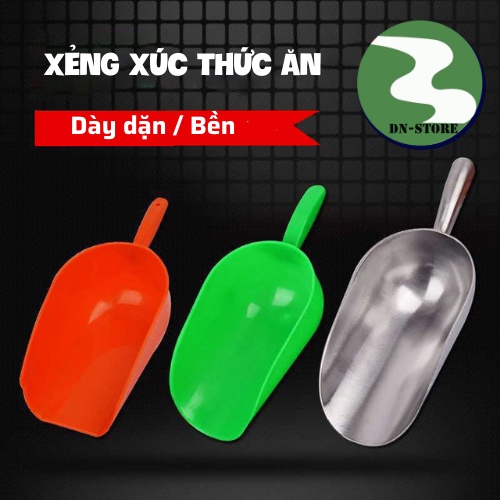Gáo xúc cám 1kg bằng nhựa TPU DN47