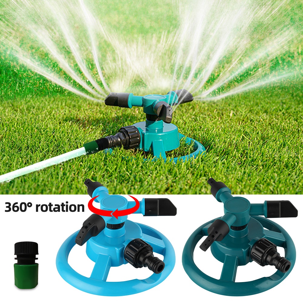 Vòi Phun Nước Xoay 360 Độ Tự Động Cho Sân Vườn