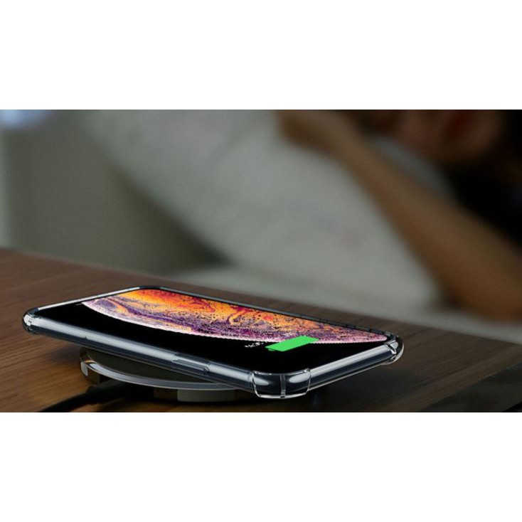 1 ốp điện thoại silicon TPU trong suốt chống va đập cho iPhone 12 11 pro XS Max XR 5 5s SE 6 6s 7 8 plus X