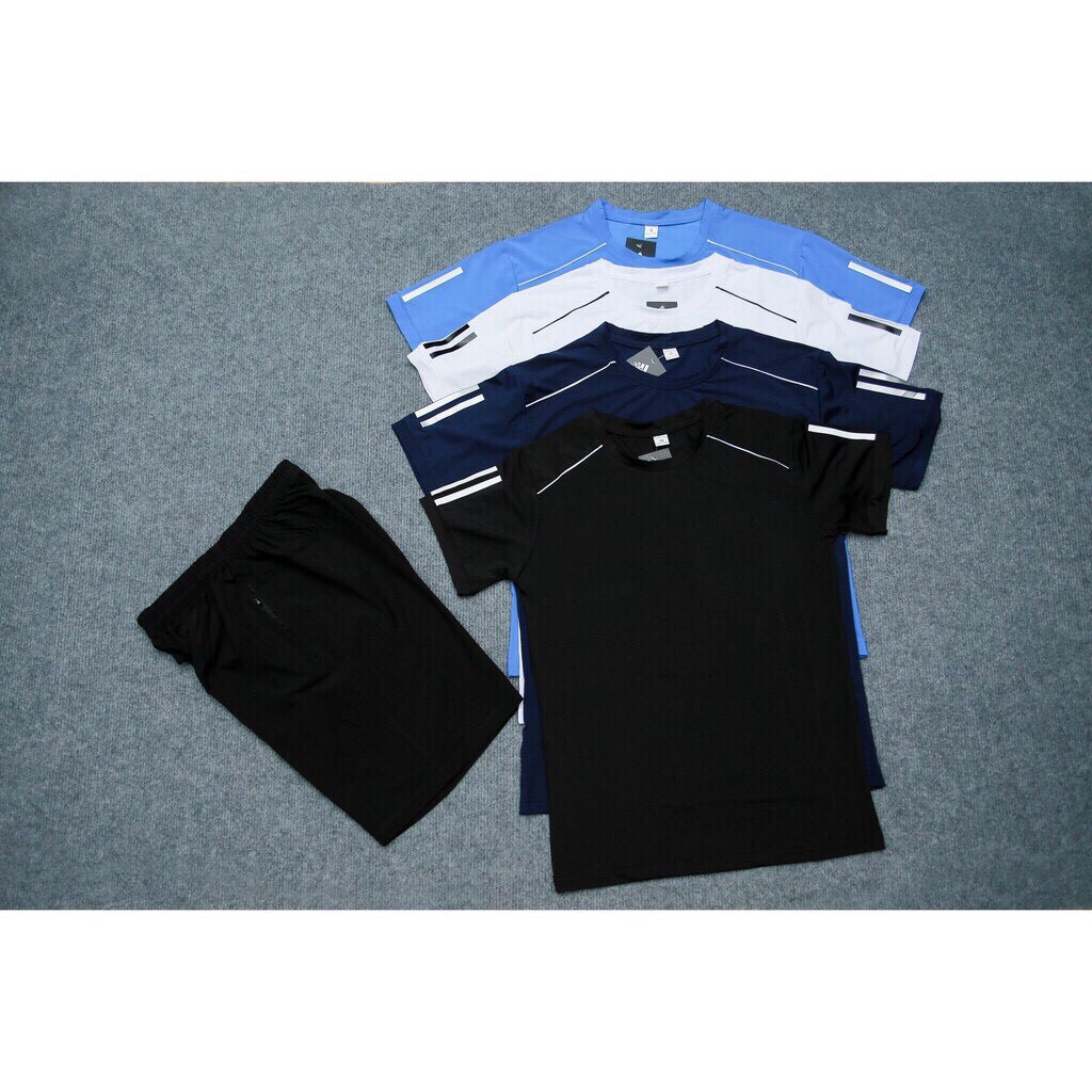 Bộ thể thao nam, chất liệu vải thun lạnh co giãn 4 chiều | BigBuy360 - bigbuy360.vn