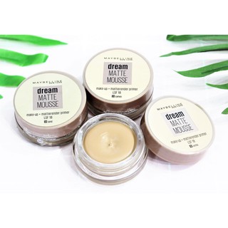 Phấn tươi maybelline dream matte mousse hàng có sẵn tông 16,20,30